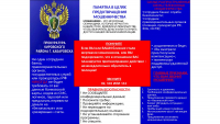 Памятка в целях предотвращения мошенничества. 