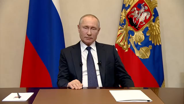Обращение президента В.В.Путина в связи с коронавирусом